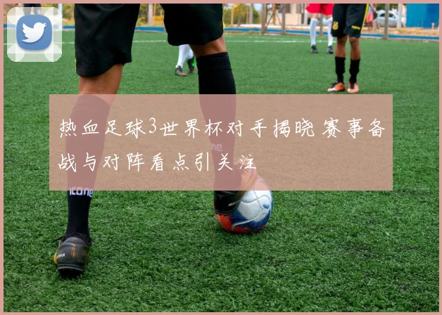 热血足球3世界杯对手揭晓 赛事备战与对阵看点引关注